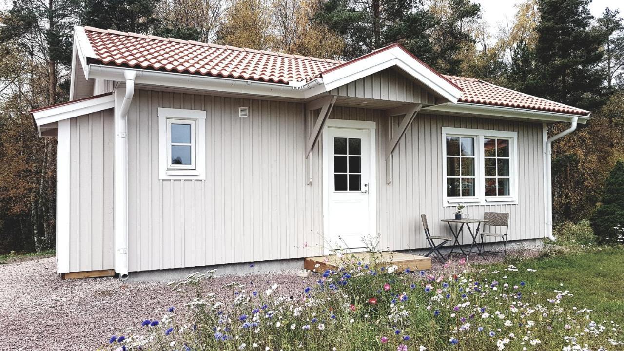 Nybyggd Stuga Intill Skogsbrynet - New Built Cottage Next To The Cowberry Forest Mora Zewnętrze zdjęcie