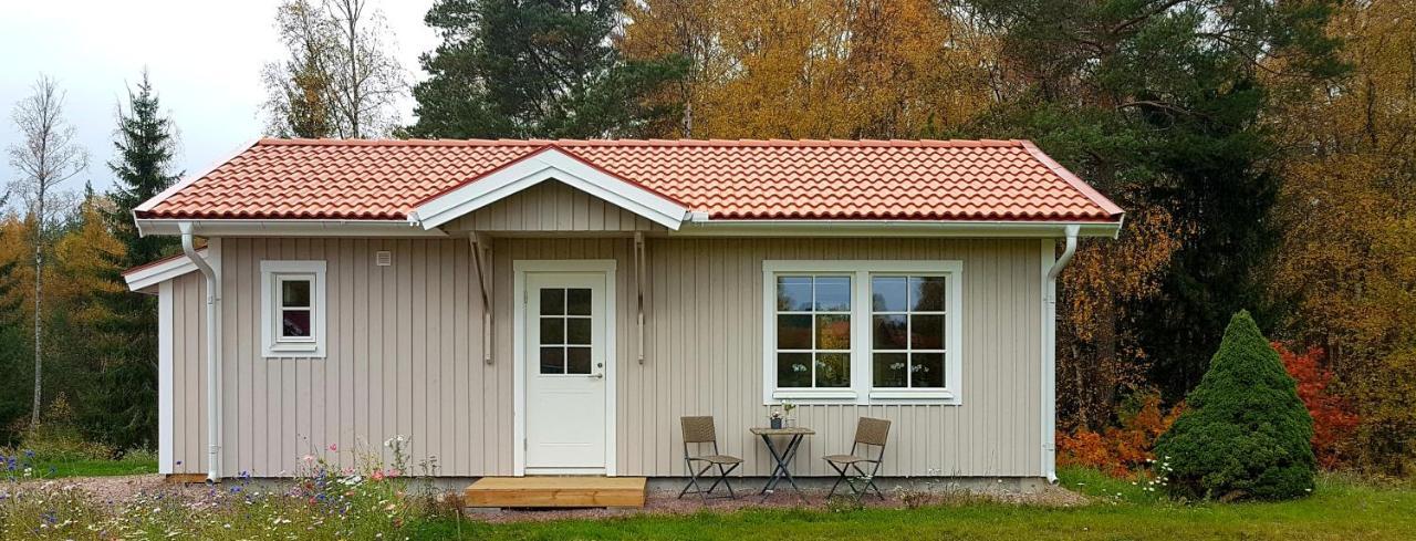 Nybyggd Stuga Intill Skogsbrynet - New Built Cottage Next To The Cowberry Forest Mora Zewnętrze zdjęcie